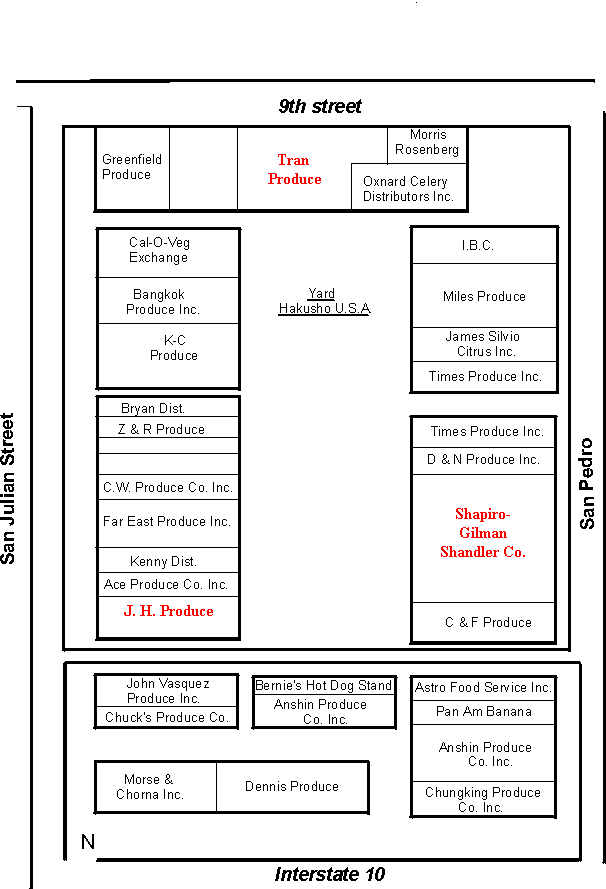 CITY MARKET OF LA MARKET MAP